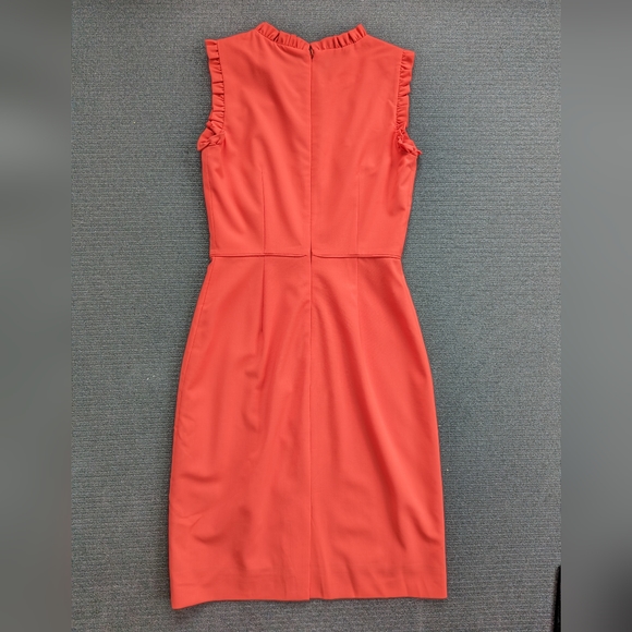 J. Crew Collection Ruffle Sheath Dress - Picture 6 of 7